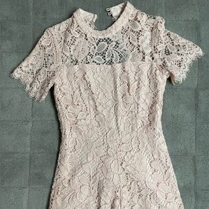 Alexis lace short jumpsuit